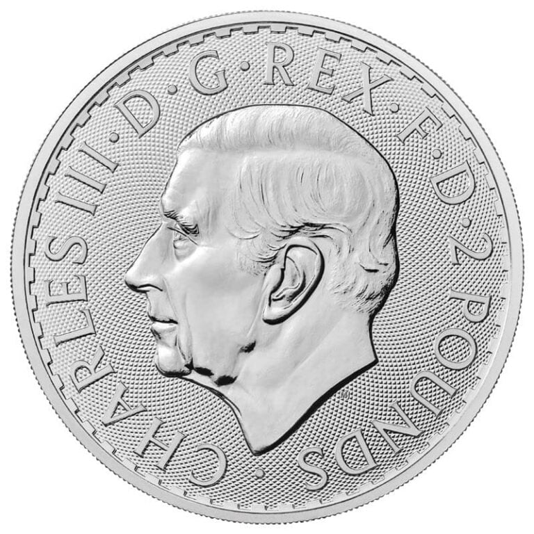 2023 king charles iii britannia 1 oz silver bullion coin