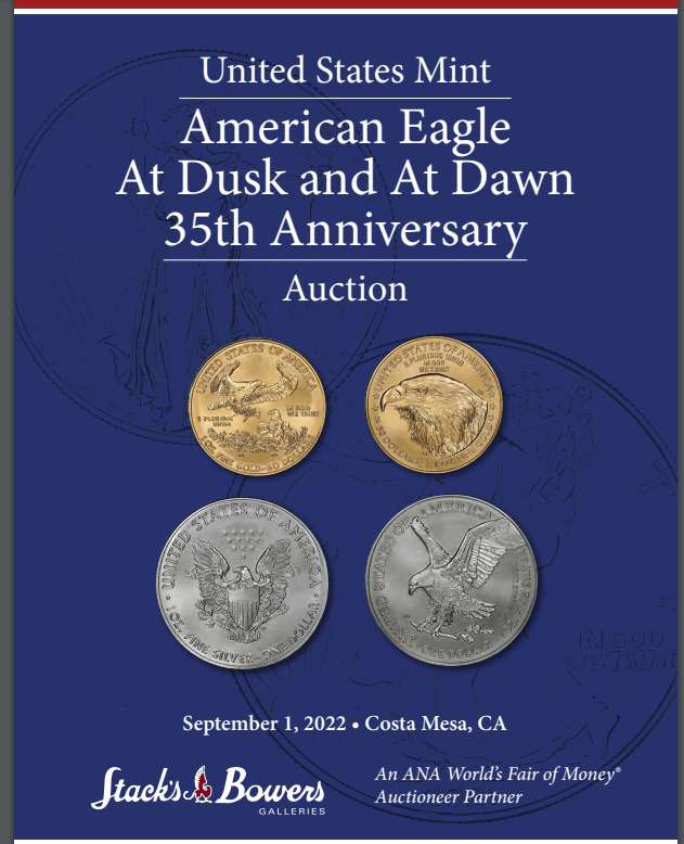 Discover American Eagle Coins for Sale in the Exclusive Auction Catalog
