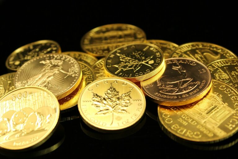 silver and gold round coins-top 5 Gold Coins